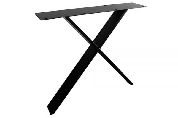 Tischgestell X Exklusivline 2er Set aus Stahl