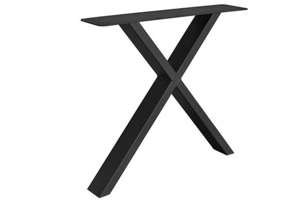 Tischgestell X Finline 2er Set aus Stahl