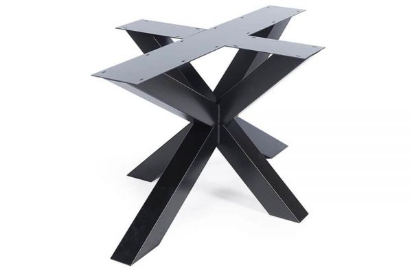 Tischgestell Rex Regular Spider Stahl schwarz